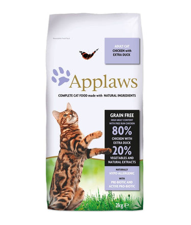 Applaws Chicken with Duck Adult Dry Cat Food - 2kg